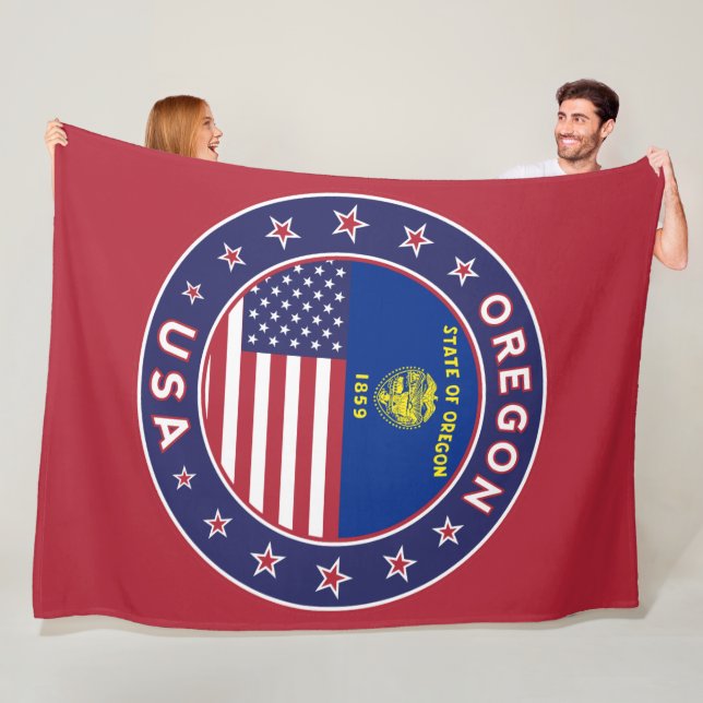 Couverture Polaire Oregon (En situation)