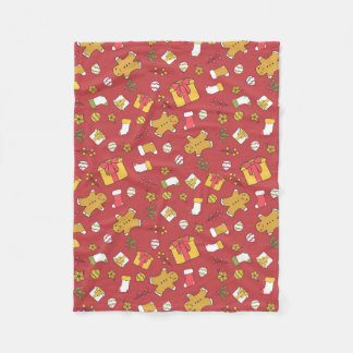 Couverture Polaire oreiller de lancement de noël