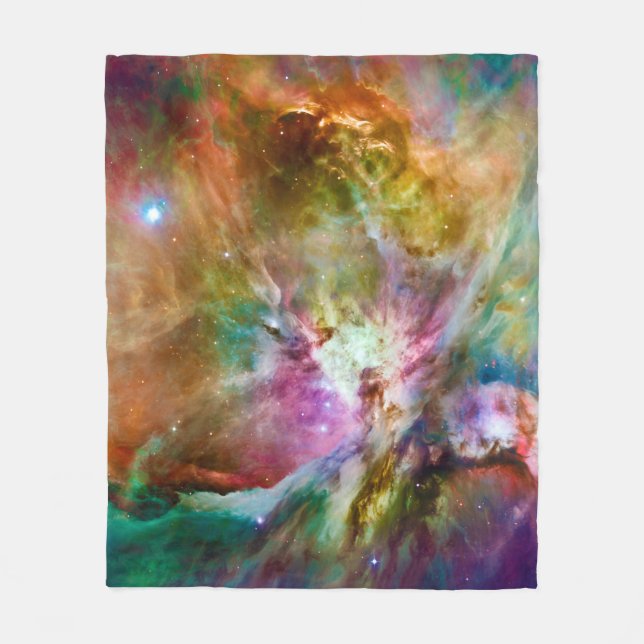 Couverture Polaire Orion décoratif Nebula Galaxy Photo spatiale (Devant)
