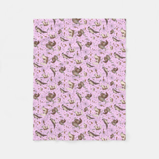 Couverture Polaire Otter en rose
