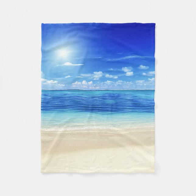 Couverture Polaire Ouatine des Caraïbes de Dreamz d'été (Devant)