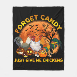Couverture Polaire Oubliez les bonbons, donnez-moi juste des poulets