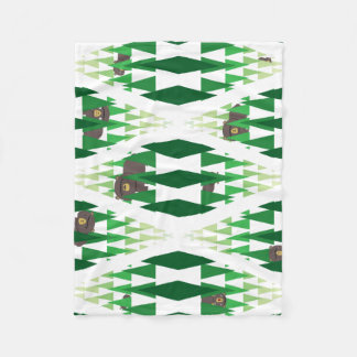 Couverture Polaire Ours cachés dans les arbres