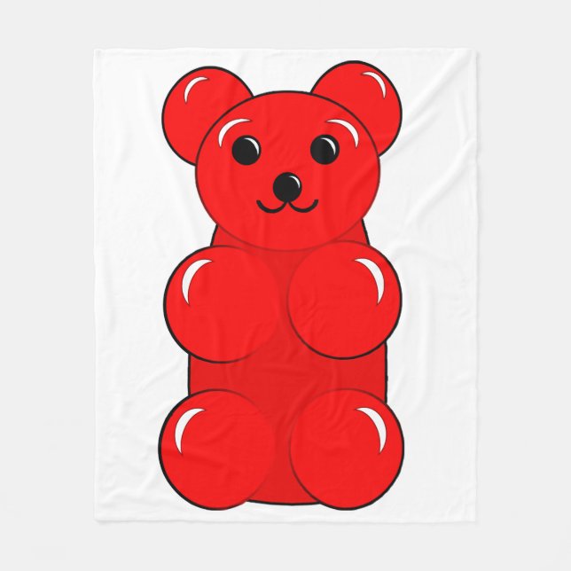 Couverture Polaire Ours en caoutchouc (Devant)