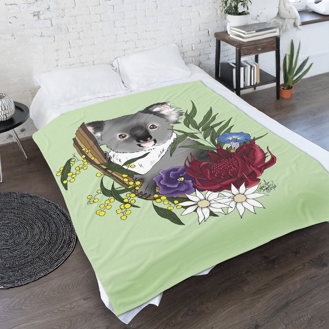 Couverture Polaire Ours Koala (Créateur téléchargé)