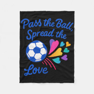 Couverture Polaire P The Byll Étalez L'Amour Design De Football Arc-E