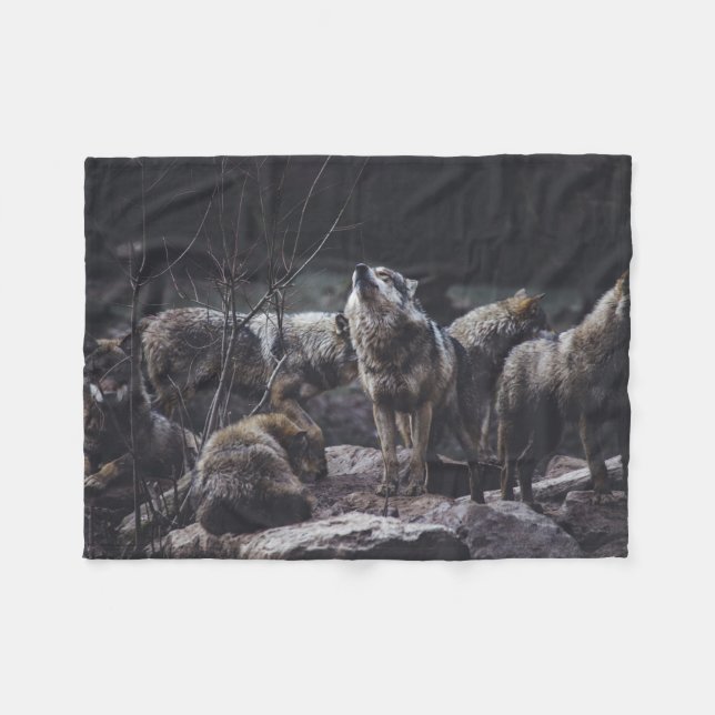 Couverture Polaire Pack Wolf (Devant (Horizontal))