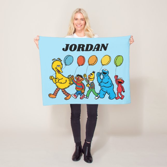 Couverture Polaire Pal de rue Sésame | Ballons de parti (En situation)