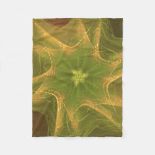 Couverture Polaire Palette en laiton fractée vert clair