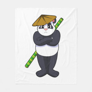 Couverture Polaire Panda à Stick combat Martial arts.PNG