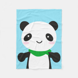 Couverture Polaire Panda mignon superbe de Kawaii