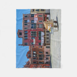 Couverture Polaire Panier avec boîtes à Venise
