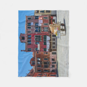 Couverture Polaire Panier avec boîtes à Venise