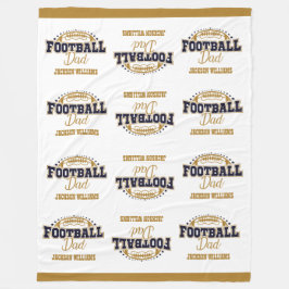 Couverture Polaire Papa De Football De Grande Taille