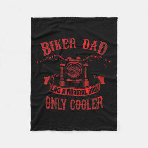 Couverture Polaire Papa Moto Père39s Conception de jour pour les père