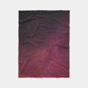 Couverture Polaire Papier peint numérique rose, rouge et noir