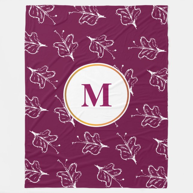 Couverture Polaire papillon (Devant)