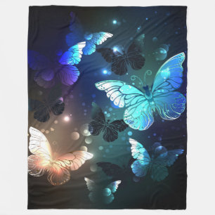 Couverture Polaire Papillon de nuit