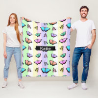 Papillon Fleece Personnalisé