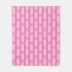 Couverture Polaire Papillon rayé