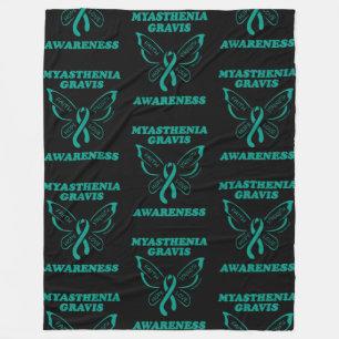 Couverture Polaire Papillon/Sensibilisation...Myasthenia Gravis Fleec