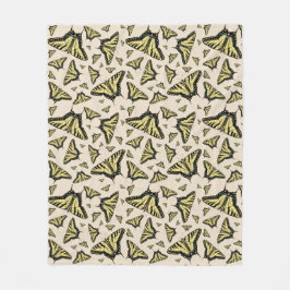 Couverture Polaire Papillons à queue jaune du sud-ouest partout