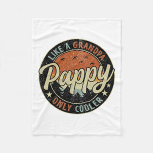 Couverture Polaire Pappy Comme Un Grand-Père Seulement Glacière Vinta