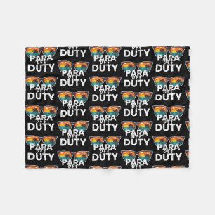 Couverture Polaire Para Off Duty Paraprofessionnel dernier jour d'éco