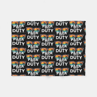 Couverture Polaire Para Off Duty Paraprofessionnel dernier jour d'éco
