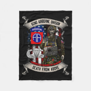 Couverture Polaire Parachutiste de la 82e division aéroportée Fort Br