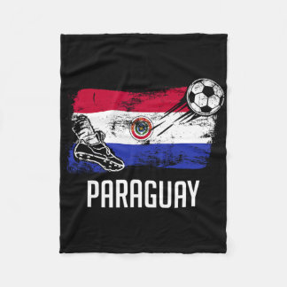 Couverture Polaire Paraguay Flag Jersey Paraguayan Soccer Team Paragu
