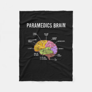 Couverture Polaire Paramedics Cerveau Médicale EMT EMS First Aider Me