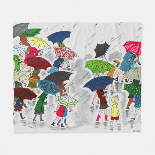 Couverture Polaire Parapluies