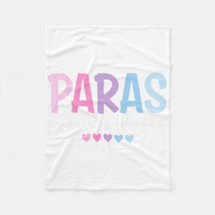 Couverture Polaire Paras rendent cela possible Cœur Para Paraprofessi