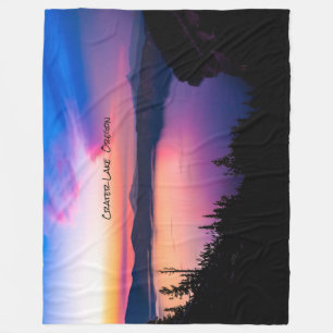 Couverture Polaire Parc national Crater Lake Oregon Sunset