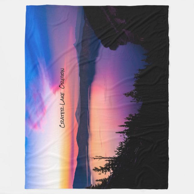 Couverture Polaire Parc national Crater Lake Oregon Sunset (Devant)
