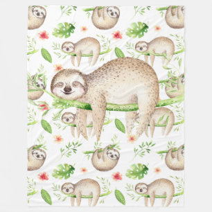 Couverture Polaire Paresse somnolente de temps