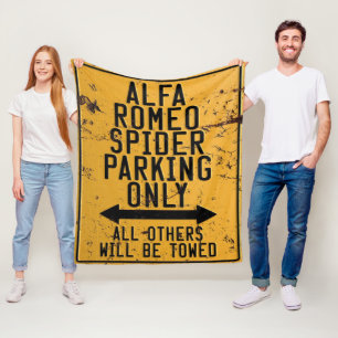 Couverture Polaire Parking Alfa Romeo Spider Uniquement