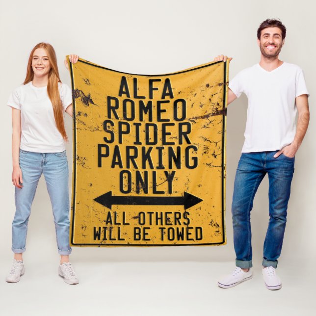Couverture Polaire Parking Alfa Romeo Spider Uniquement (En situation)