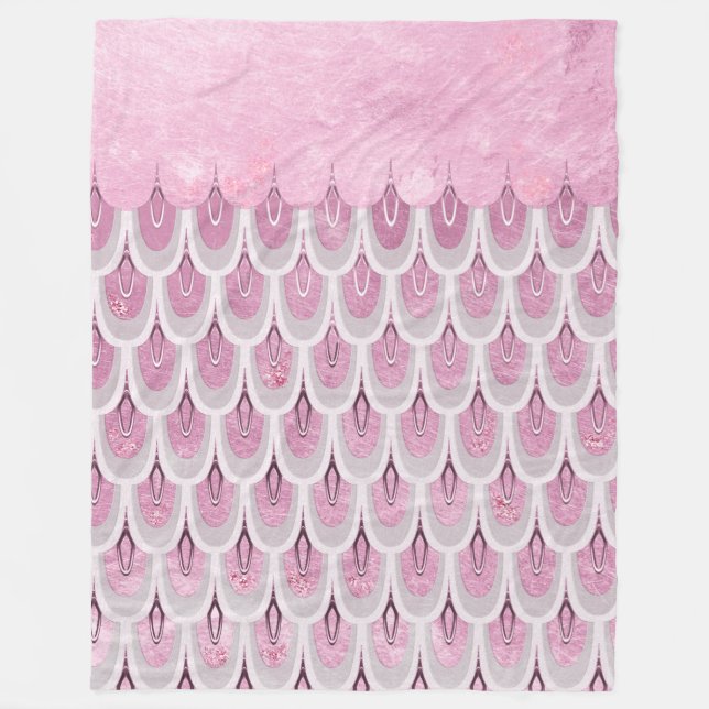Couverture Polaire Parties scintillant rose brillant - Balances de po (Devant)