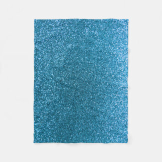 Couverture Polaire Parties scintillantes de bleu de ciel