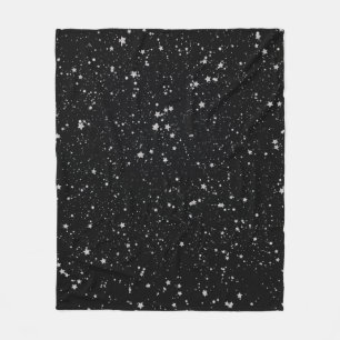 Couverture Polaire Parties scintillantes Stars2 - Noir argenté