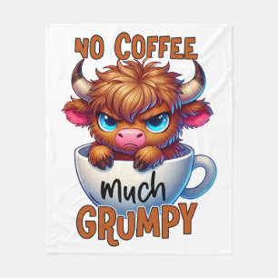 Couverture Polaire Pas de café beaucoup grincheux
