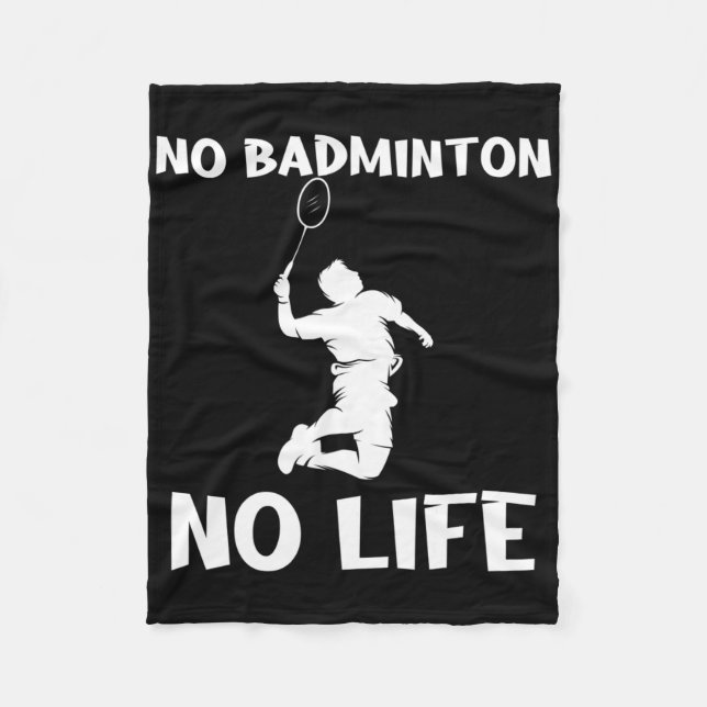 Couverture Polaire Pas de Dminton Pas de navette à vie (Devant)