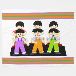 Couverture Polaire Pas d'enfants malveillants