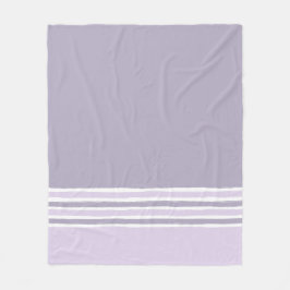 Couverture Polaire Pastel Stripes