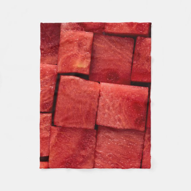 Couverture Polaire pastèque (Devant)