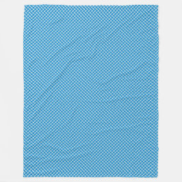 Couverture Polaire Patchwork Nicaragua Drapeau Motif