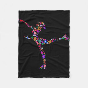 Couverture Polaire patinage artistique filles et femmes patineurs