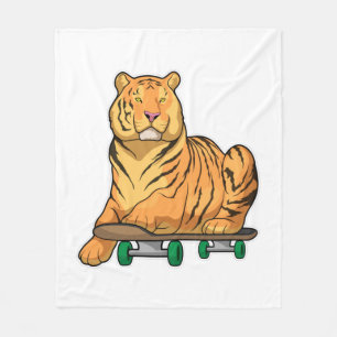 Couverture Polaire Patinage de Tiger